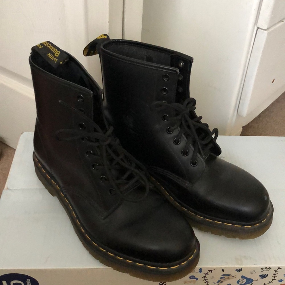 Dr Martens black original boots